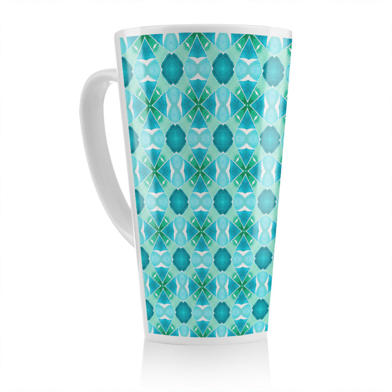 Cool Boho Chic Summer Latte Mug