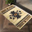 Le tapis en polypropylène crème de 2 pi x 3 pi, teinté, ajoute du confort au tapis de salon, 24 po 36 po, polypropylène, teinté, réconfortez votre espace-2092742659