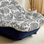 Chaise berçante à coussin amovible Comfy