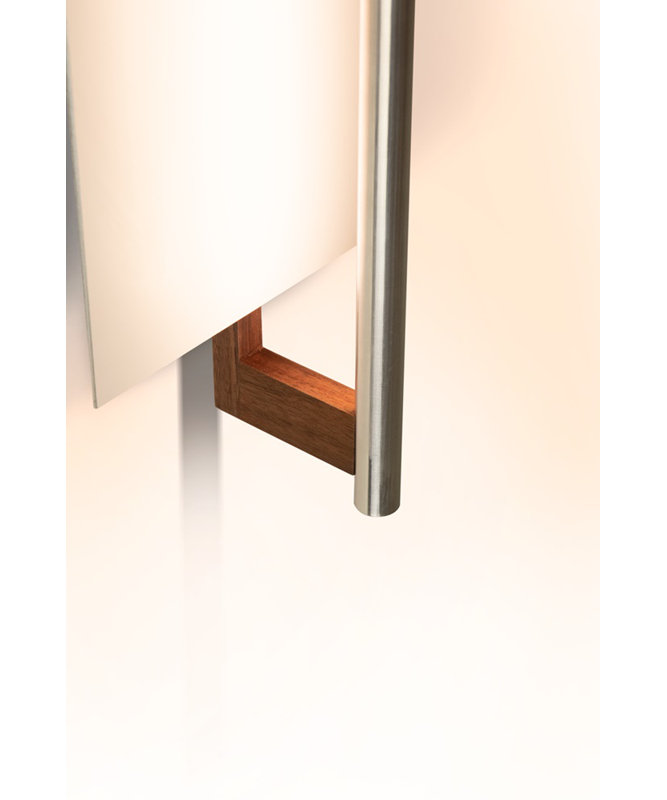 Merus 31" LED Dimmable Wall Sconce, Walnut, 4000K, 277V AC