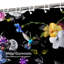Rideau de douche avec 12 crochets Humming Bird Roses-1839030846