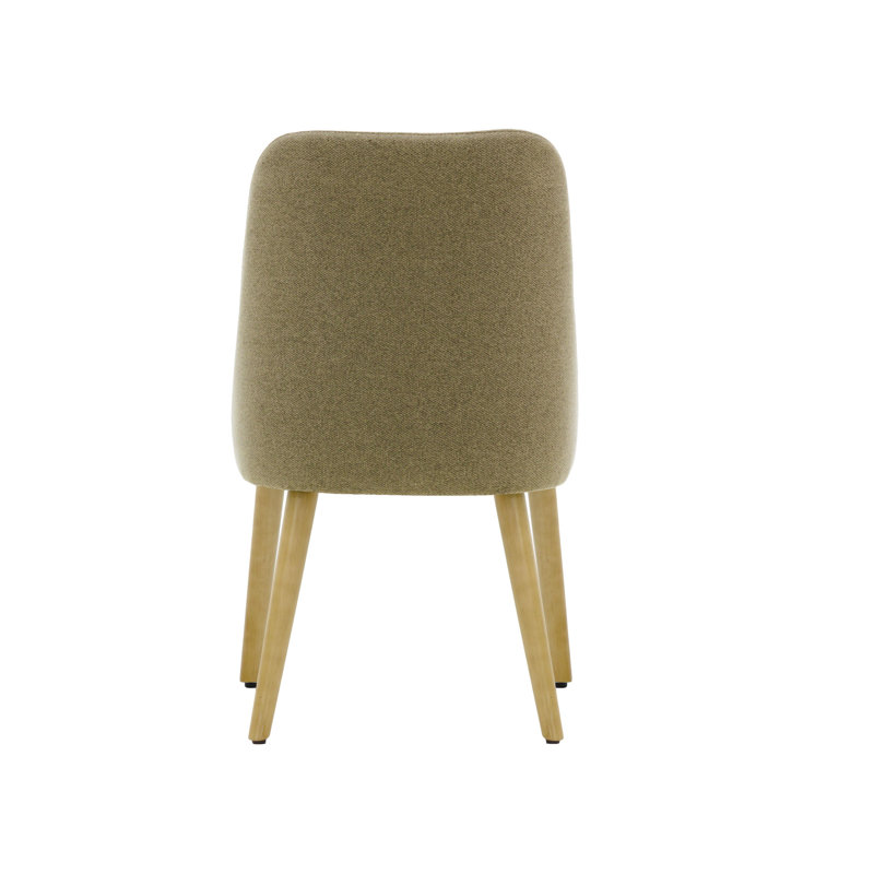 Lexi 48cm H Velvet Upholstered Side Chair, Cream