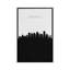 Edmonton, Canada City Skyline 1 Piece Wall Art on Canvas-63929401-63929405