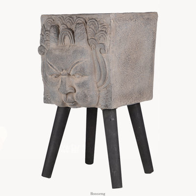 Pot de fleurs statue 11x14x22 pouces