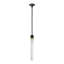 3" LED 3CCT Cylindrical Pendant Light, 18" Crackled Glass-1832084651-1832084694