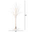Arbre de Noël artificiel éclairé 5 pi Hershell - support inclus