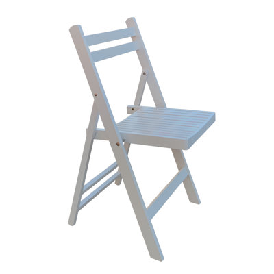 Furniture Slatted Wood Folding Special Event Chair