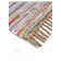 Handgefertigter Teppich Aus Baumwolle In Beige Striped Cotton Hand Loomed Area Rug