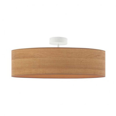 Bislim Fabric Semi Flush Mount