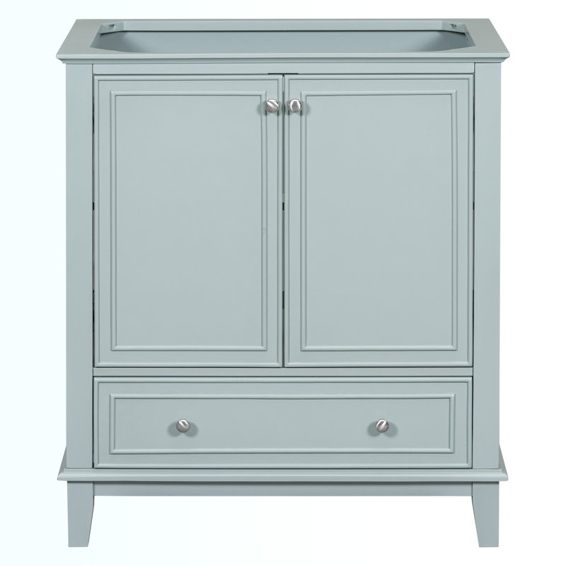 29.50'' Single Bathroom Vanity Base Only, Green