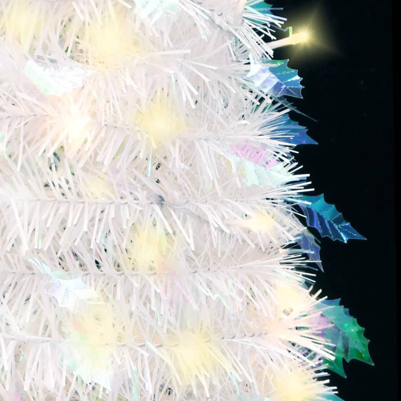 Arbre de Noël artificiel éclairé - support inclus, H 5,9 pi