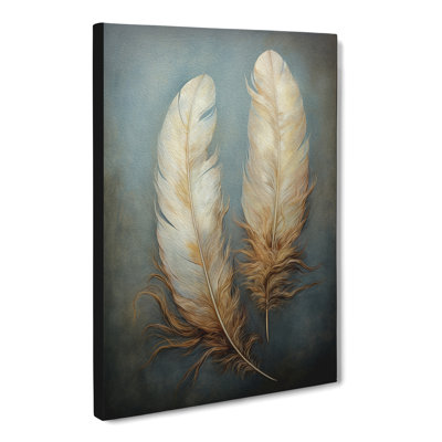 Feather Symbolism - Print on Canvas