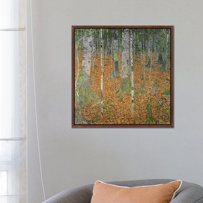 The Birch Wood, 1903 by Gustav Klimt - 1 Piece Wrapped Canvas Wall Art