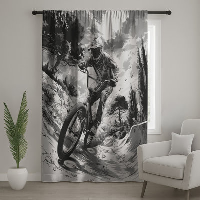 Rideaux, voilages et voilages de cyclisme