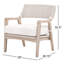 Chaise de patio avec coussins Kettil