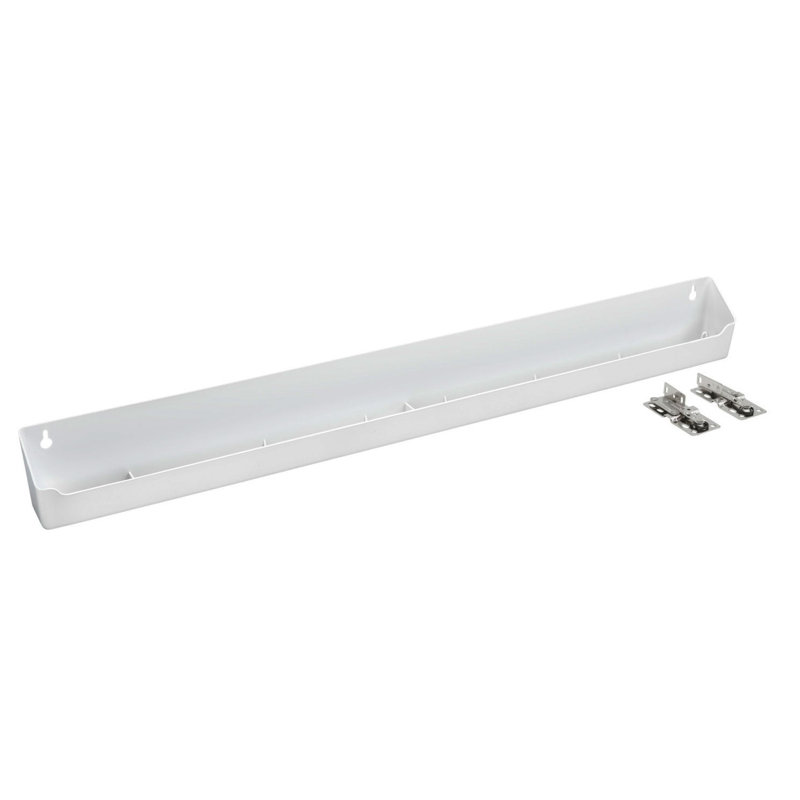Plateau de cuisine Rev-A-Shelf, polymère, plastique, blanc , L 30 po