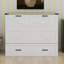 Lit plateforme pliable avec station de charge et grand tiroir de rangement-408802516