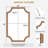 Laritha Bathroom/Vanity Mirror with Wood Frame-316077311-296611954