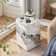 Plerre 19.7'' tall End Table & MDF Coffee Table with Stylish Texture Design