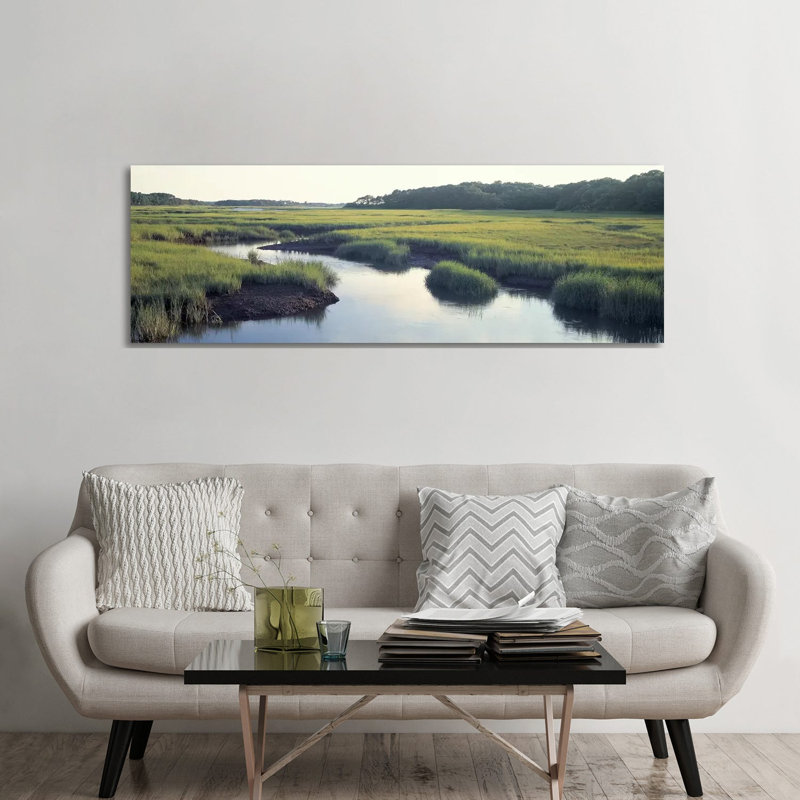 Giclée sur toile tendue avec galerie Cape Cod MA USA, H 24 po x l 72 po