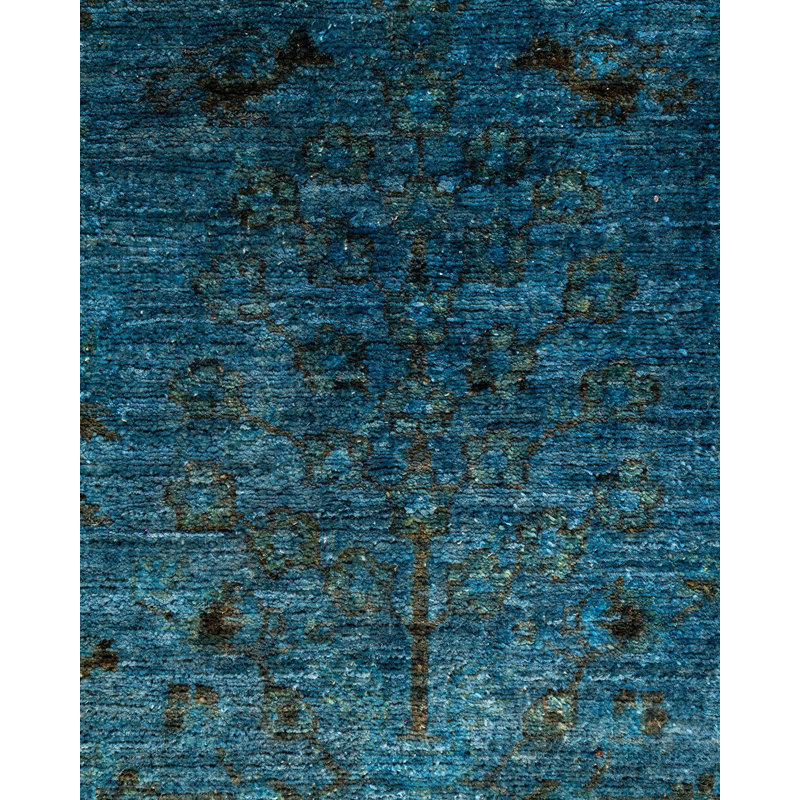 Izaki One-of-a-Kind 4' 2" X 5' 10" Hand Knotted Area Rug