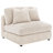 Cassidy Sand Upholstered Sectional Sofa-122910552