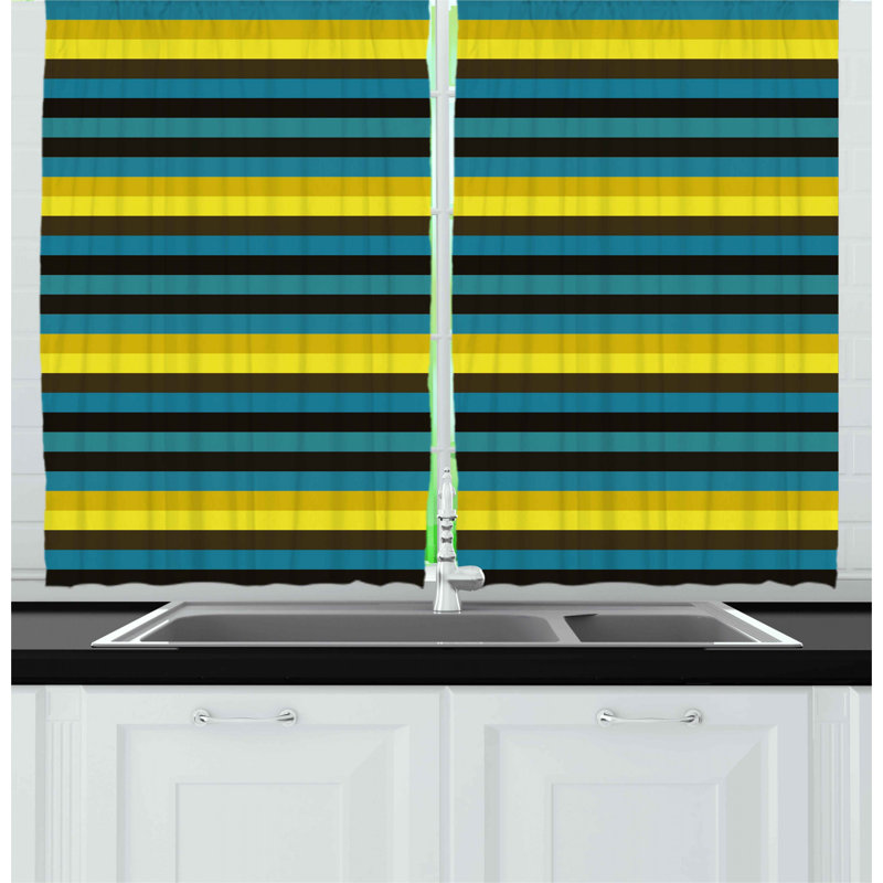 Pointed Kitchen Curtain