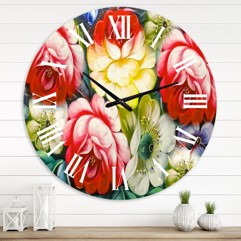 Horloge murale traditionnelle rétro, Grand