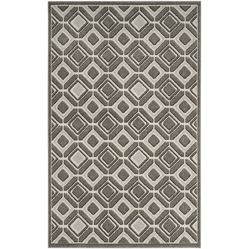 Amherst Performance Geometric Rug, Rectangle 3' x 5'