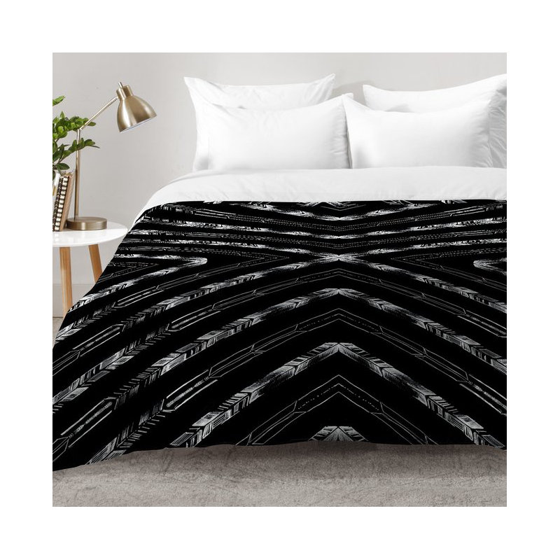 Pattern State Modern & Contemporary Geometric Shapes Comforter, Full/Queen Comforter + 2 Standard Shams