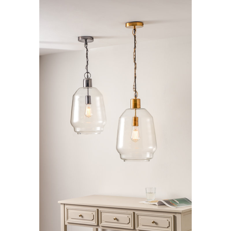 Pelletier 1 - Light Single Pendant, Black Nickel
