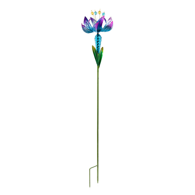 Piquet de jardin 39 po Beaslie, Bleu