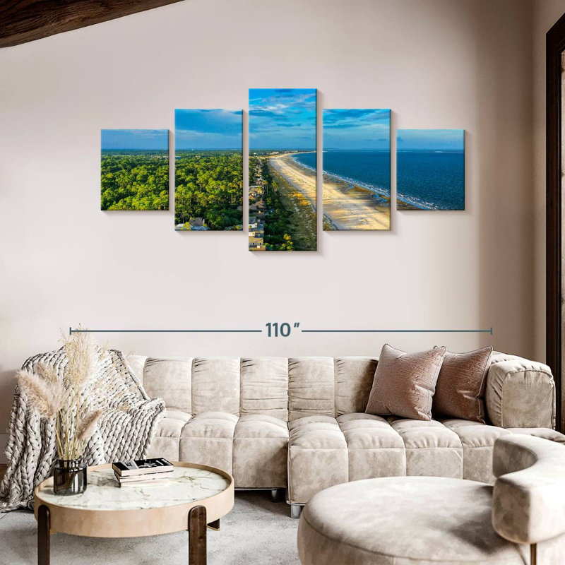Hilton Head Coastline, 42" H x 92" W