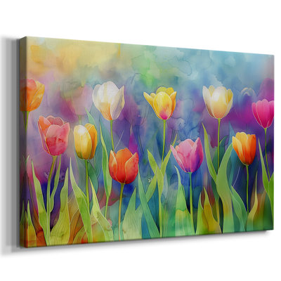 Série Floral-CXIX -Galerie enveloppée Cavas