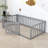 Guerriero Wooden Daybed Frame with Fence-1236834006-1236834000