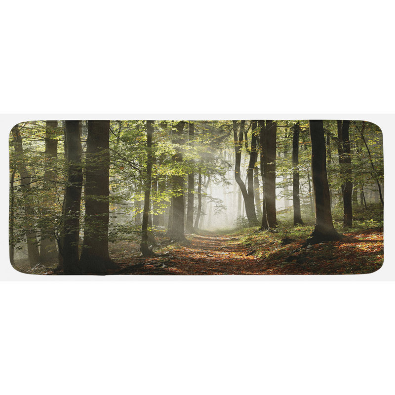 Tapis de cuisine forest