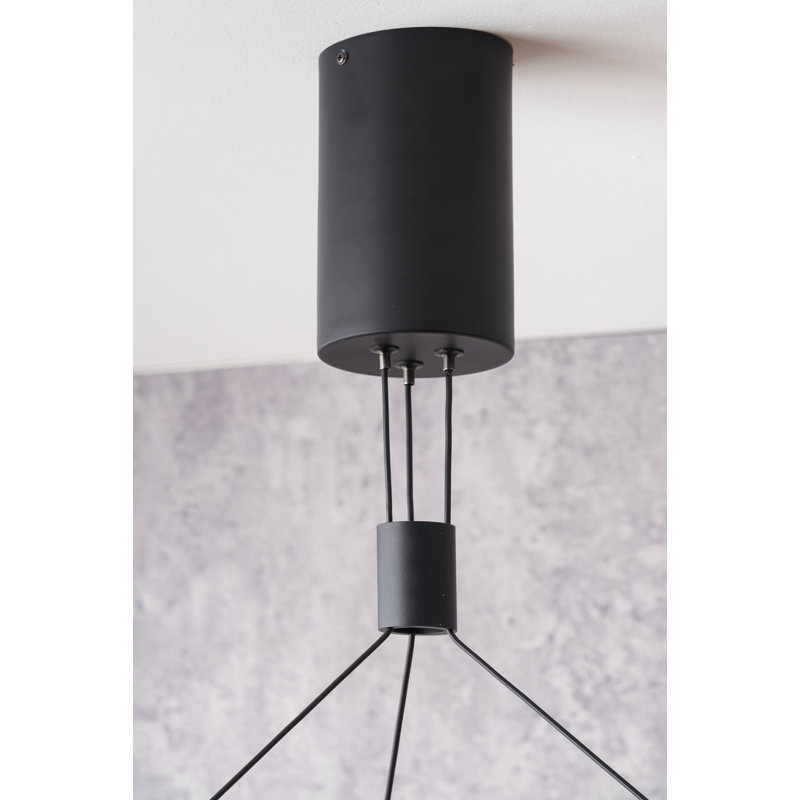 Beverlie 8 - Light Waggon Wheel LED Chandelier