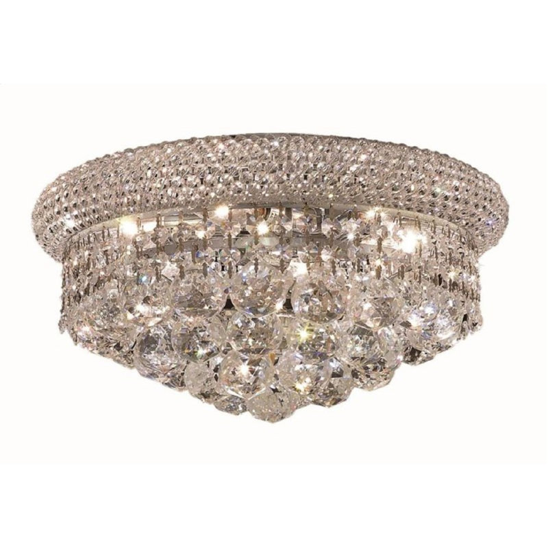 Mckie Flush Mount, Chrome