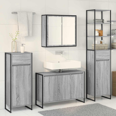 Vanity & Mirror Set