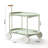 Moon Storage Cart (Green) Nordic Internet Celebrity Mobile Trolley Kitchen Simple Double Storage Shelf Living Room Sofa Storage Shelf