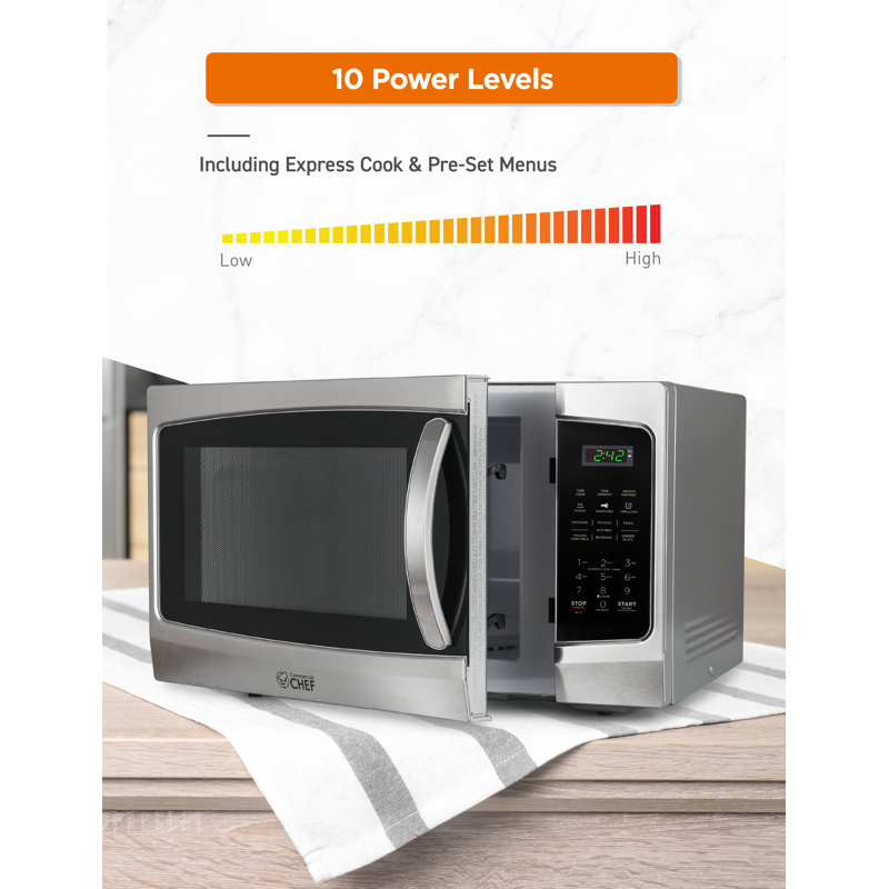CHM Series Commercial Chef 20.5" 1.3 cu ft. 1000 - Watt Countertop Microwave