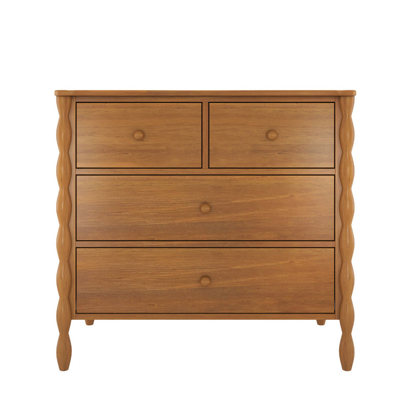Commode à 4 tiroirs Jenny Lind, Pacanier