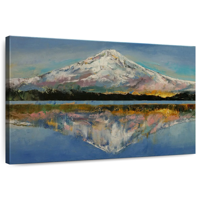 Alvord Mount Hood, 34" H x 51" W