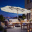 Outsunny 4.6m Garden Parasol Double Sided Umbrella with Cover-1702749689