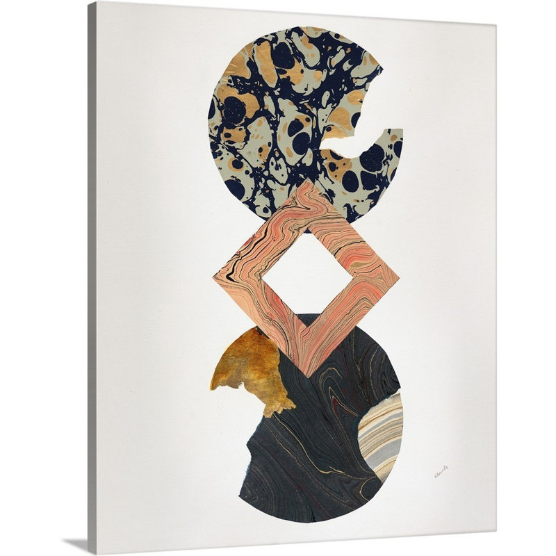 « infinite poursuite iv », peinture sur toile, Toile tendue, H 14 po x l 11 po x p 1,25 po
