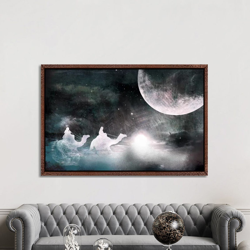Twilight In The Sands - Print on Canvas, Classic Wood Framed, 152.5 cm H x 101.5 cm W