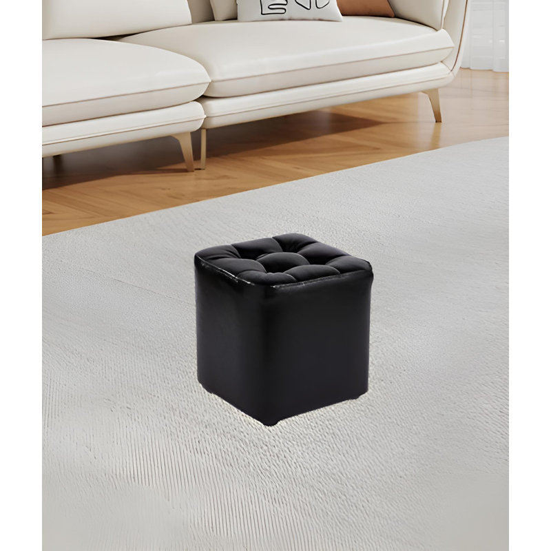 Tabouret d'appoint Kierre, Noir