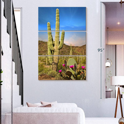 Harnek Saguaro et figuier de Barbarie cactus