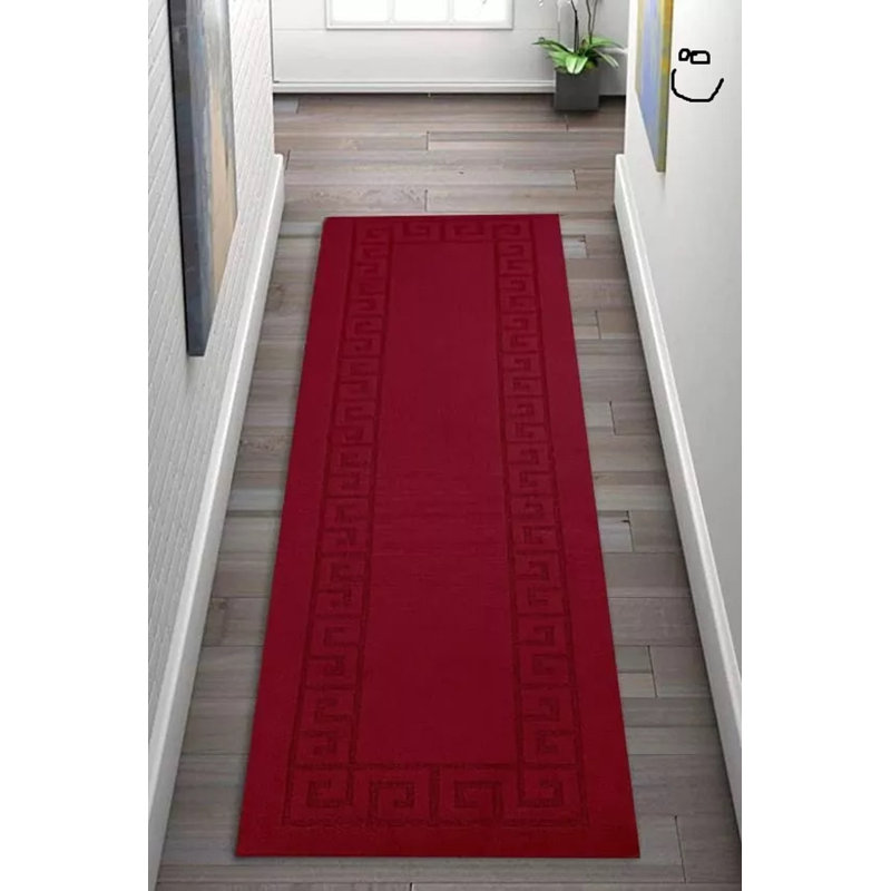 Ainhoa Solid Colour Area Rug, Rectangle 80cm x 300cm