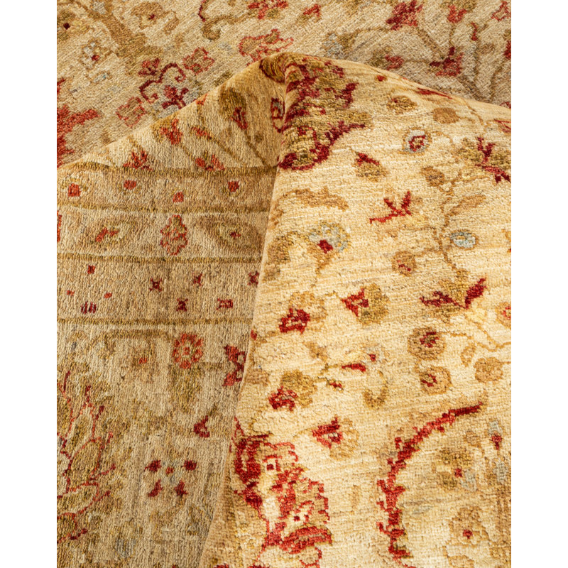 Eclectic One-of-a-Kind 9' 1" X 11' 5" Hand Knotted Area Rug
